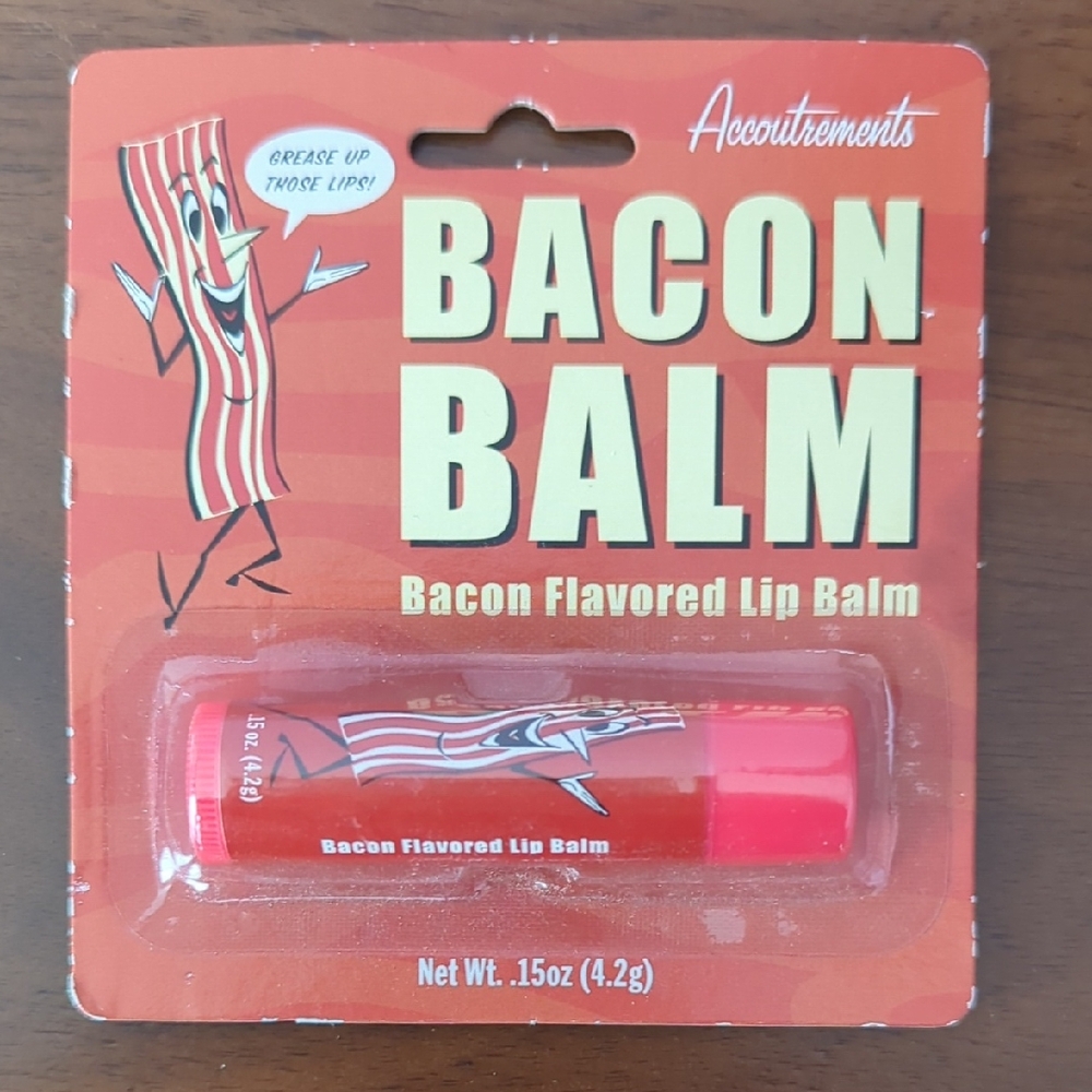 Bacon Balm Lip Balm Gag Gift / White Elephant